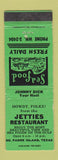 Matchbook Cover - Jetties Restaurant South Padre Island TX WEAR
