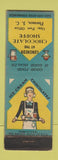 Matchbook Cover - Chocolate Shoppe Florence SC girlie WEAR