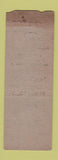 Matchbook Cover - Demos Restaurant Liquor Charleston SC WORN