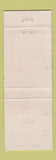 Matchbook Cover - Chester Motor Lodge Squire Restaurant Chester SC WEAR