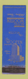 Matchbook Cover - Hotel Wooten Abilene TX WORN