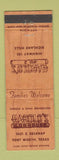 Matchbook Cover - Harold's Log House Fort Worth TX WEAR