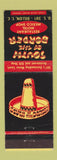Matchbook Cover - South of the Border Dillon SC