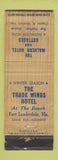 Matchbook Cover - Malvern Trade Winds Fort Lauderdale Bar Harbor ME POOR STRIKER