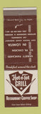 Matchbook Cover - Hot n Tot Grill Restaurant Los Angeles CA