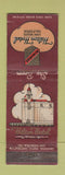 Matchbook Cover - Hilton Hotel Long Beach CA WEAR
