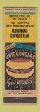 Matchbook Cover - Williams Corner Hamburgers Rossville GA