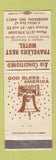 Matchbook Cover - Travelers Rest Motel Anderson IN