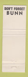 Matchbook Cover - Marian Bunn Circuit Clerk Election Republican