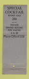 Matchbook Cover - Old Madrid Detroit MI restaurant WORN