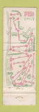 Matchbook Cover - Waynesville Country Club NC WORN