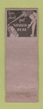 Matchbook Cover - Casa Del Mar Cafe Long Beach CA WORN