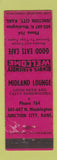Matchbook Cover - Good Eats Cafe Junction City KS WEAR low phone #