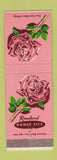 Matchbook Cover - Roseland Dance City New York City