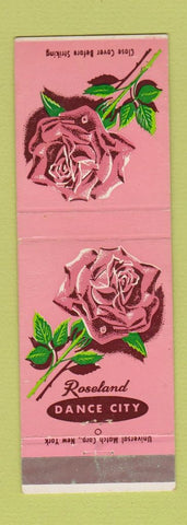 Matchbook Cover - Roseland Dance City New York City