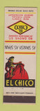 Matchbook Cover - El Chico Spanish Restaurant New York City Matador