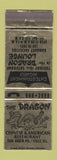 Matchbook Cover - The Dragon Chinese Restaurant Lisle IL WEAR