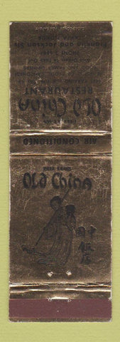 Matchbook Cover - Old China Restaurant Chinese Tampa FL WEAR