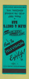 Matchbook Cover - Clem & Chet's Bar Kenosha WI SAMPLE WEAR