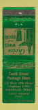 Matchbook Cover - Tenth Street Liquor Amarillo TX WEAR