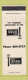 Matchbook Cover - Hal Riss Real Estate Normal IL WEAR