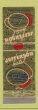 Matchbook Cover - Jefferson Hotel Dallas TX WEAR