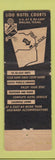 Matchbook Cover - Lido Hotel Courts Dallas TX