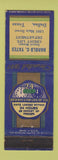 Matchbook Cover - Harold Yates Loans Dallas TX