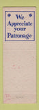 Matchbook Cover - Rice Hotel El Campo TX low phone #
