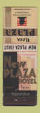 Matchbook Cover - New Plaza Hotel Laredo TX deco