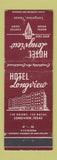 Matchbook Cover - Hotel Longview TX