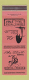 Matchbook Cover - Elliott Hotel Odessa TX