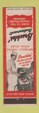 Matchbook Cover - Brockles' Restaurant Dallas TX
