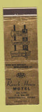 Matchbook Cover - Ranch House Motel Sweetwater TX WEAR