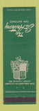 Matchbook Cover - St Anthony Hotel San Antonio TX