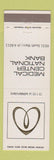 Matchbook Cover - Medical Center National Bank Houston? TX