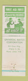 Matchbook Cover - Safety Universal Match Atlanta GA