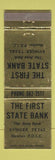 Matchbook Cover - First State Bank Avinger TX