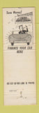Matchbook Cover - First National Bank Henderson TX WEAR