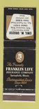 Matchbook Cover - Emil Orozco Insurance San Antonio TX Ben Franklin