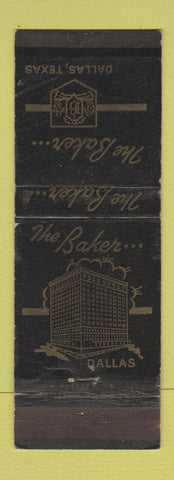 Matchbook Cover - Baker Hotel Dallas TX WEAR