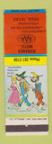 Matchbook Cover - Bonanza Motel Vega TX hillbilly