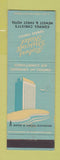 Matchbook Cover - Robert Driscoll Hotel Corpus Christi TX