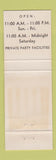 Matchbook Cover - Gridiron Restaurant Lubbock TX WEAR