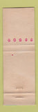Matchbook Cover - sEmbers Motel Paris TX WEAR