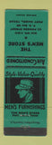 Matchbook Cover - Men's Store Port Isabel TX clothes