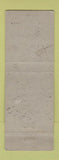 Matchbook Cover - Men's Store Port Isabel TX clothes