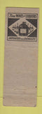 Matchbook Cover - New Deal Liquor Store Wink TX