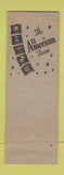 Matchbook Cover - Motor Inn Motel Temple TX