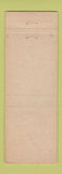 Matchbook Cover - Vista Motel Harlingen TX